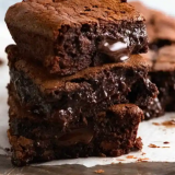 Chocolate Brownie & Ice Cream