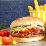 RETRO HAMBURGER