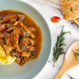 BEEF'LESS & MUSHROOM CASSEROLE