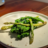 STEAMED SEASONAL GREENS