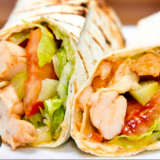 Chicken, Salad & Sweet Chilli Wrap