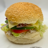 Ham & Salad Roll
