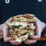 Pesto Chicken Toastie
