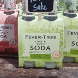 Fevertree Soda 4pkt - Lime Yuzu
