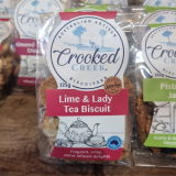 Crooked Creek - Lime and Lady Tea Biscuits 144gms