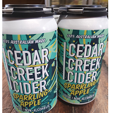 Cedar Creek Sparkling Apple juice - 4pkt