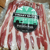 Free range Dry Cured Streaky Bacon - 200gms