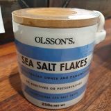 Australian Sea Salt Flakes - 250gm ceramic