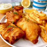 Beer Battered Fish & Chips