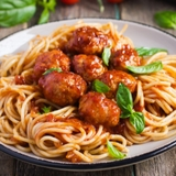 Fettuccine Meatballs