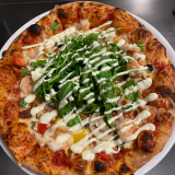 Arugula Garlic Prawn 12"