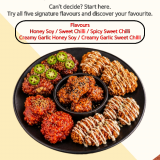 15-piece Chicken Sampler