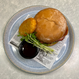 B2 T/Away Gourmet Bacon & Egg Roll ( till 11.30 )
