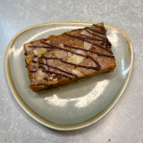 Carmel and Date Slice