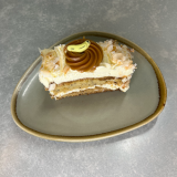 Banana Cake with Caramel Slice