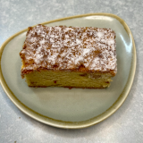 White Chocolate Brownie Slice