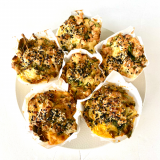 Chicken, Bacon and leek frittata