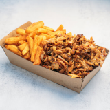 Meat & chips or rice