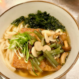 Sansai kitsune udon