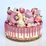 Raspberry Vanilla cake