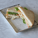 Chicken Schnitzel Sliced Bread