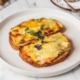 Smoked Salmon Cheese Asparagus Melt