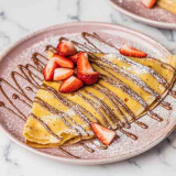 Strawberry & Chocolate Crepe