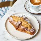 Caramel Custard Croissant