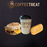 Egg Bacon Cheese Muffin HB with a 12oz Coffee