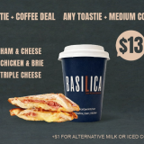 TOASTIE COFFEE DEAL