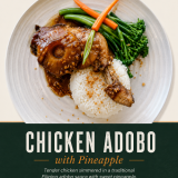 Chicken Adobo with pineapple