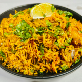 Vegetable Biryani (With Raita)